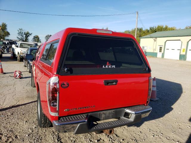 1GCCS198448205348 - 2004 CHEVROLET COLORADO RED photo 6