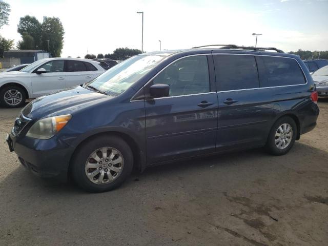 5FNRL3H76AB015770 - 2010 HONDA ODYSSEY EXL BLUE photo 1