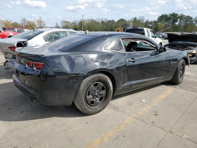 2G1FE1E37D9234726 - 2013 CHEVROLET CAMARO LS BLACK photo 3