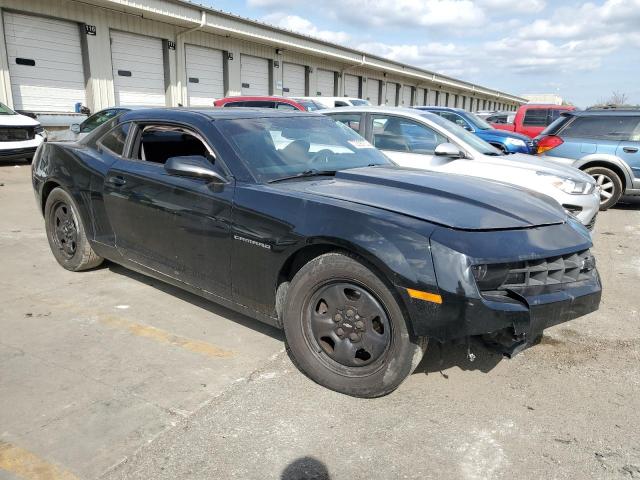 2G1FE1E37D9234726 - 2013 CHEVROLET CAMARO LS BLACK photo 4