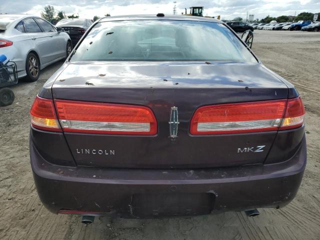 3LNHL2GC4BR771131 - 2011 LINCOLN MKZ BURGUNDY photo 6