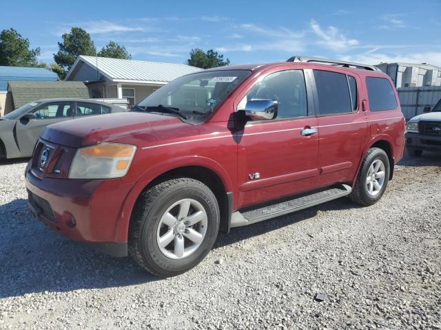 5N1BA08DX8N620720 - 2008 NISSAN ARMADA SE RED photo 1