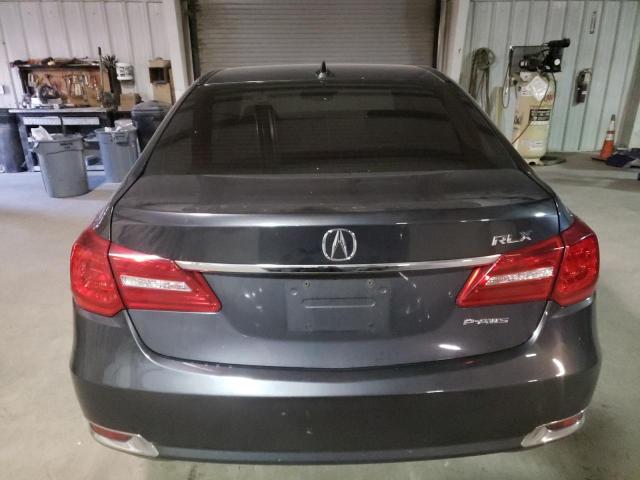 JH4KC1F3XEC002379 - 2014 ACURA RLX GRAY photo 6