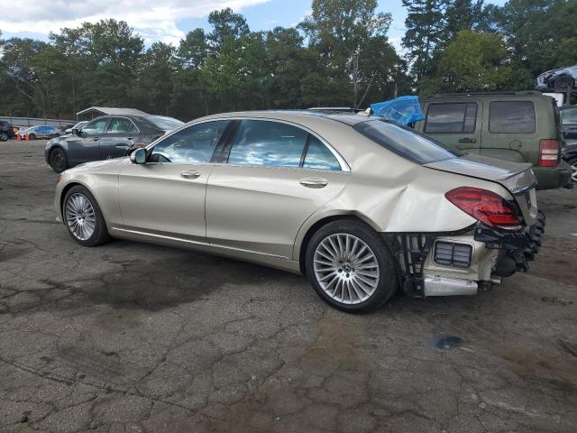 WDDUG8GB5KA473690 - 2019 MERCEDES-BENZ S 560 4MATIC BEIGE photo 2