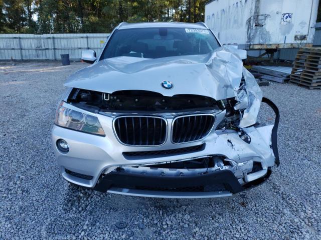 5UXWX9C56D0A08600 - 2013 BMW X3 XDRIVE28I SILVER photo 5