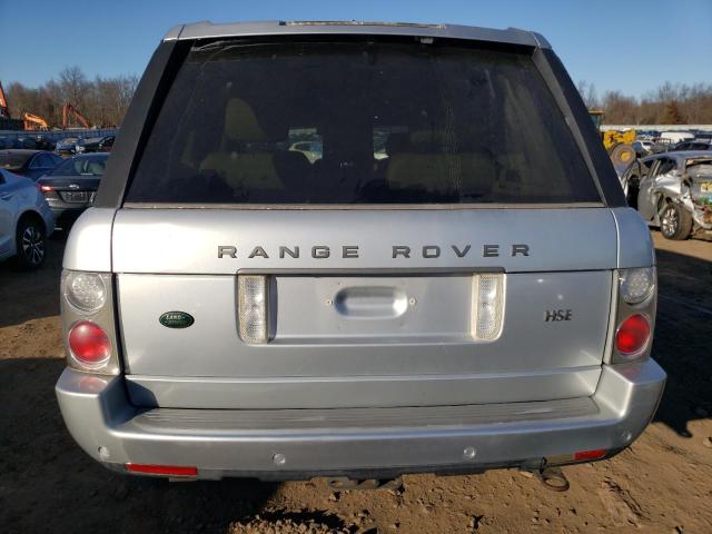 SALMF15406A237181 - 2006 LAND ROVER RANGE ROVE HSE SILVER photo 6