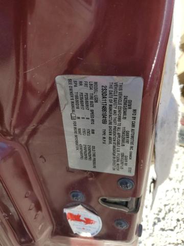 2S3DA117486104169 - 2008 SUZUKI XL7 RED photo 12