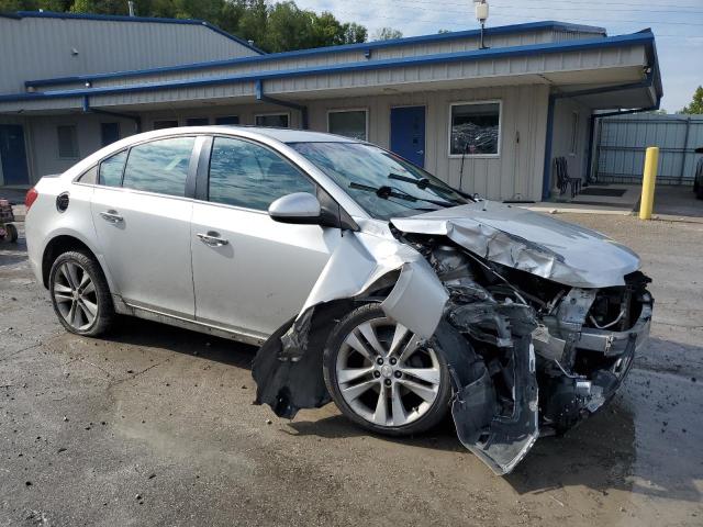 1G1PG5SB5F7136459 - 2015 CHEVROLET CRUZE LTZ SILVER photo 4