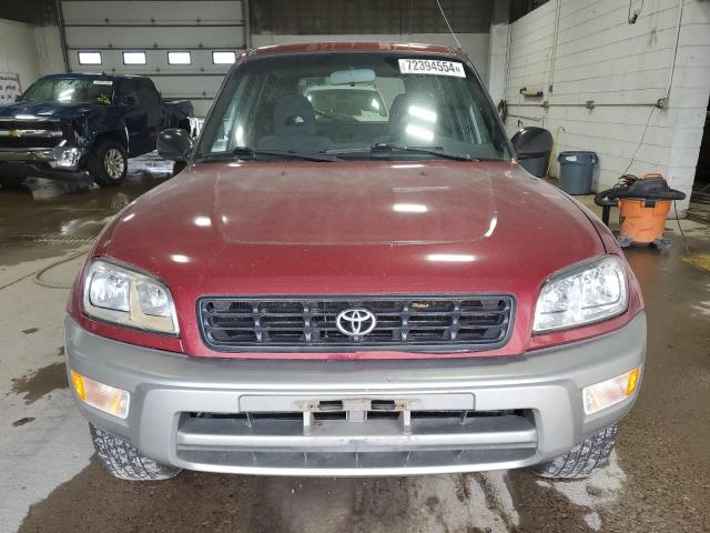 JT3GP10V7Y0042189 - 2000 TOYOTA RAV4 BURGUNDY photo 5