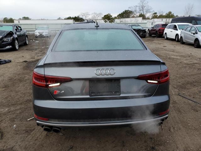 WAUC4AF47KA004560 - 2019 AUDI S4 PRESTIGE GRAY photo 6