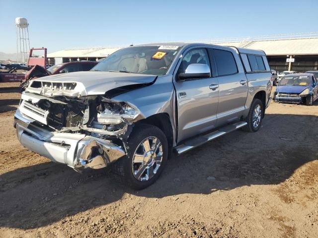 5TFAY5F13EX414902 - 2014 TOYOTA TUNDRA CREWMAX PLATINUM SILVER photo 1