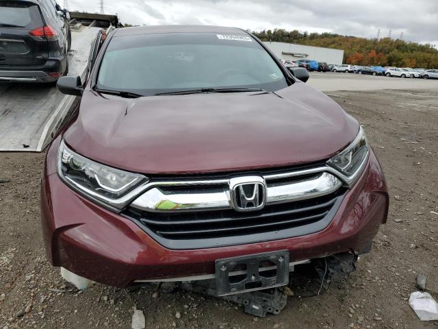 2HKRW6H34KH206953 - 2019 HONDA CR-V LX PURPLE photo 5