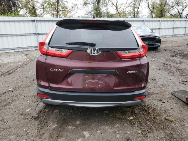 2HKRW6H34KH206953 - 2019 HONDA CR-V LX PURPLE photo 6