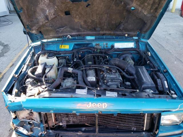 1J4FJ78S8PL530323 - 1993 JEEP CHEROKEE COUNTRY BLUE photo 11