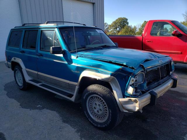 1J4FJ78S8PL530323 - 1993 JEEP CHEROKEE COUNTRY BLUE photo 4