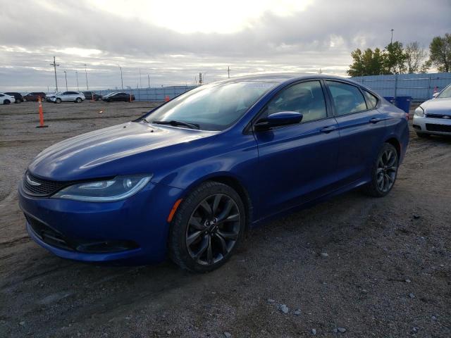 1C3CCCBG2FN583493 - 2015 CHRYSLER 200 S BLUE photo 1