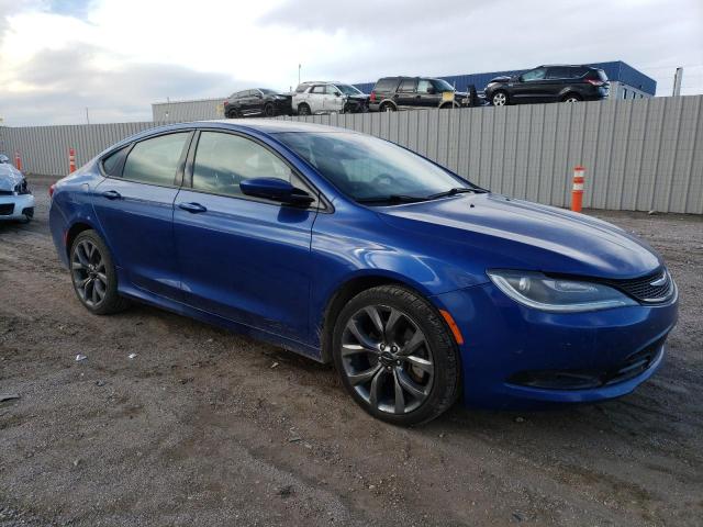 1C3CCCBG2FN583493 - 2015 CHRYSLER 200 S BLUE photo 4