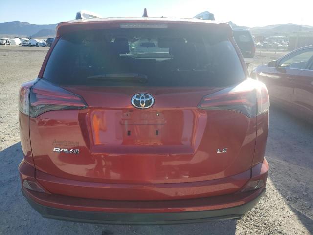 JTMZFREV3GJ091042 - 2016 TOYOTA RAV4 LE RED photo 6