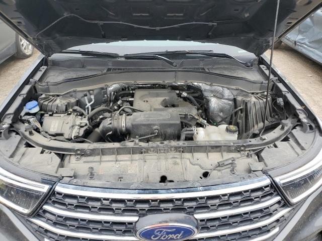 1FMSK8DH9LGB50715 - 2020 FORD EXPLORER XLT CHARCOAL photo 12