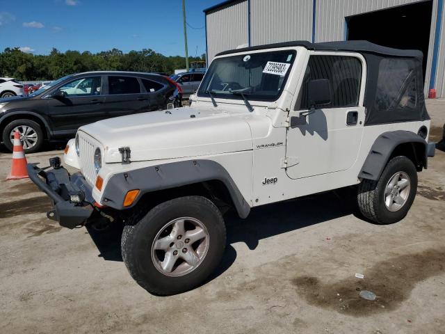 1J4FA39S52P708553 - 2002 JEEP WRANGLER / X WHITE photo 1