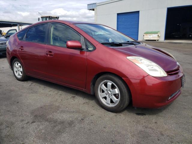 JTDKB20U140056228 - 2004 TOYOTA PRIUS RED photo 4