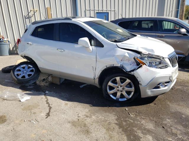 KL4CJCSB9DB206125 - 2013 BUICK ENCORE WHITE photo 4