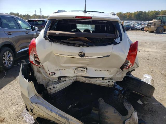 KL4CJCSB9DB206125 - 2013 BUICK ENCORE WHITE photo 6