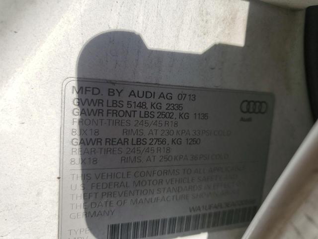 WA1UFAFL3EA020598 - 2014 AUDI A4 ALLROAD PREMIUM PLUS WHITE photo 12