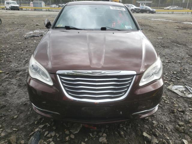 1C3CCBBGXCN277244 - 2012 CHRYSLER 200 TOURING BROWN photo 5