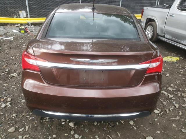 1C3CCBBGXCN277244 - 2012 CHRYSLER 200 TOURING BROWN photo 6