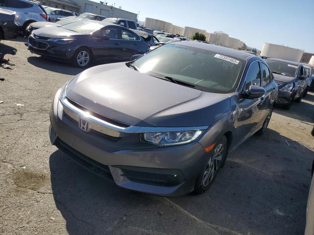 19XFC2F7XHE038937 - 2017 HONDA CIVIC EX GRAY photo 1