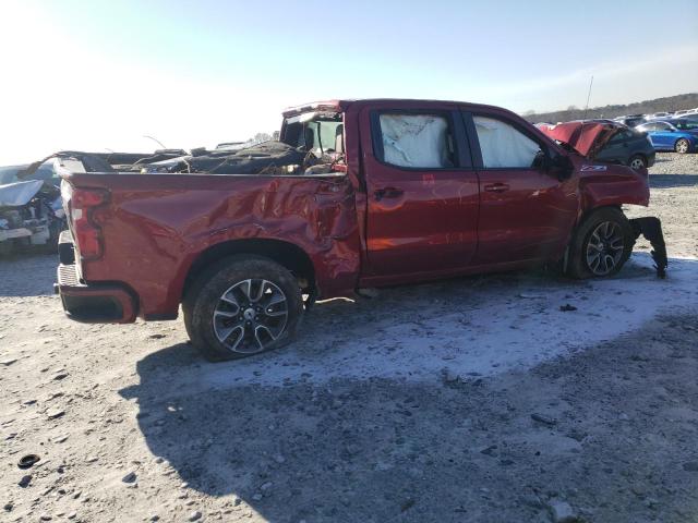 3GCUYEED8MG212794 - 2021 CHEVROLET SILVERADO MAROON photo 3