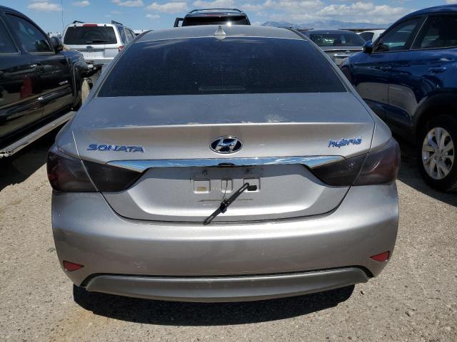 KMHEC4A45CA027730 - 2012 HYUNDAI SONATA HYBRID SILVER photo 6