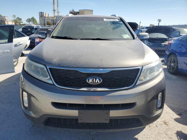 5XYKTCA60FG652141 - 2015 KIA SORENTO LX GRAY photo 5