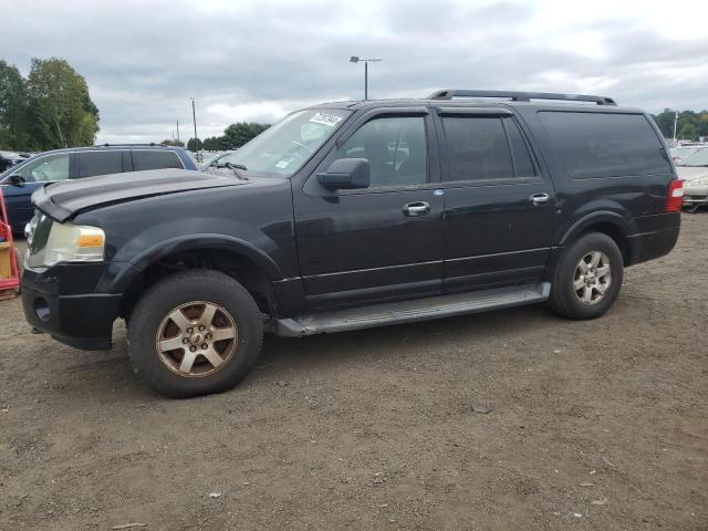 1FMFK16529LA07858 - 2009 FORD EXPEDITION EL XLT BLACK photo 1