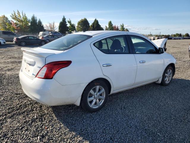 3N1CN7AP6EL827145 - 2014 NISSAN VERSA S WHITE photo 3