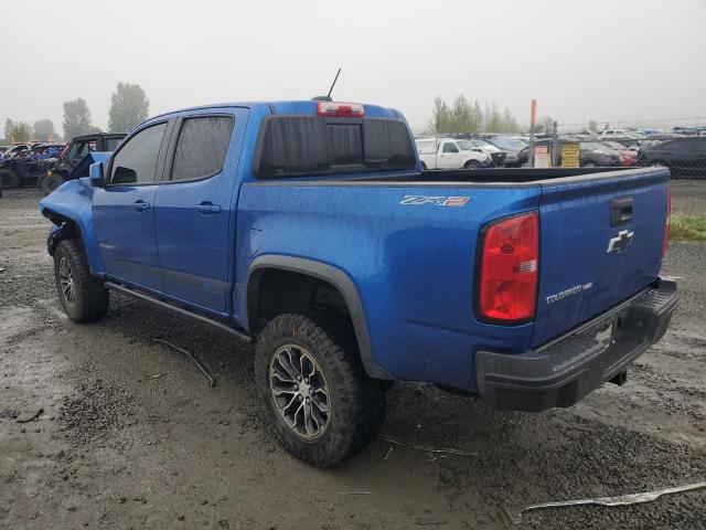 1GCGTEEN5J1290724 - 2018 CHEVROLET COLORADO ZR2 BLUE photo 2