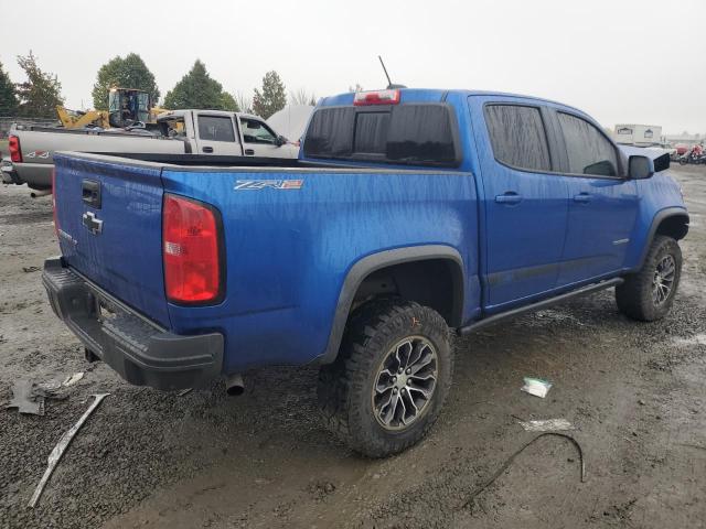 1GCGTEEN5J1290724 - 2018 CHEVROLET COLORADO ZR2 BLUE photo 3