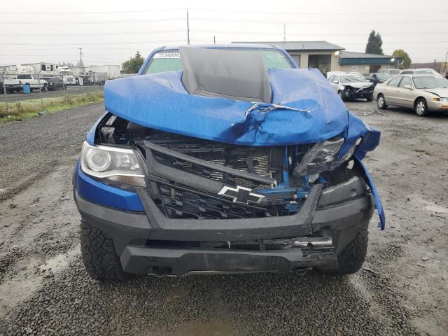 1GCGTEEN5J1290724 - 2018 CHEVROLET COLORADO ZR2 BLUE photo 5