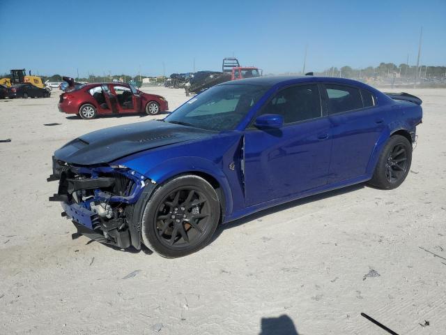 2C3CDXL98MH563369 - 2021 DODGE CHARGER SRT HELLCAT BLUE photo 1