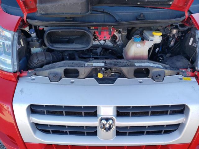 3C6URVJG3EE128237 - 2014 RAM PROMASTER 3500 HIGH წითელი ფოტო 7