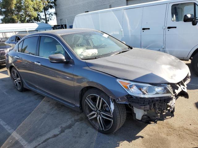 1HGCR2F17HA232603 - 2017 HONDA ACCORD SPORT SPECIAL EDITION GRAY photo 4