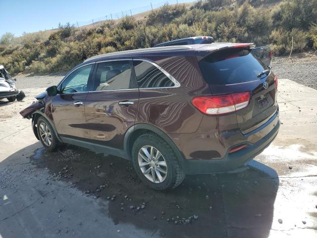 5XYPGDA52GG178170 - 2016 KIA SORENTO LX BURGUNDY photo 2