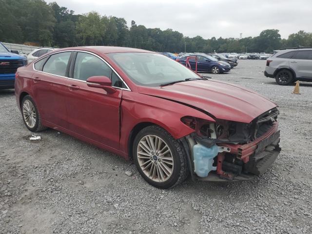 3FA6P0H96ER308439 - 2014 FORD FUSION SE RED photo 4