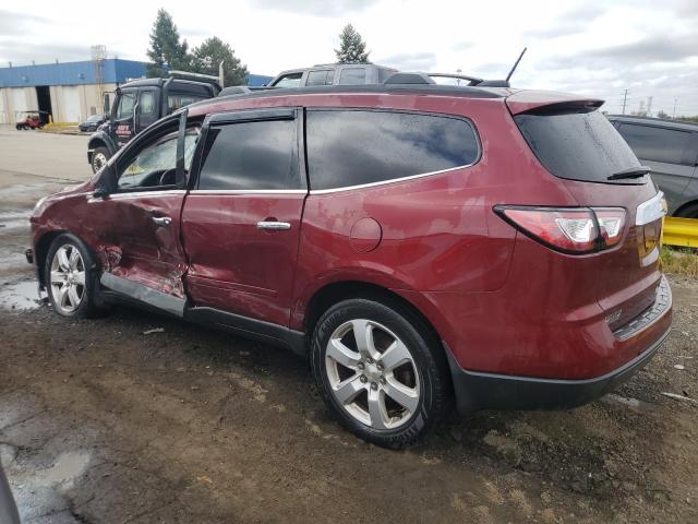 1GNKRGKDXGJ188965 - 2016 CHEVROLET TRAVERSE LT RED photo 2