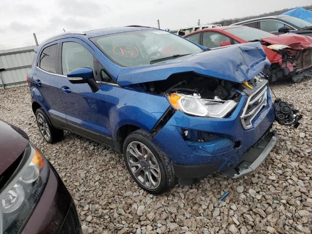 MAJ6S3KLXKC294382 - 2019 FORD ECOSPORT TITANIUM BLUE photo 4