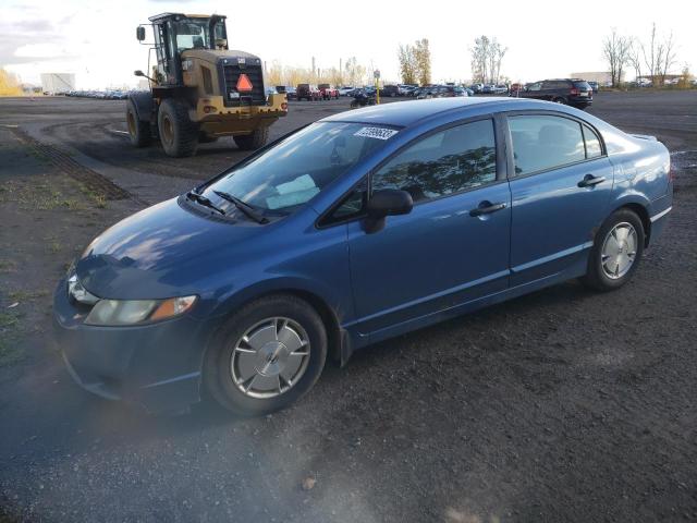 2HGFA16409H108183 - 2009 HONDA CIVIC DX-G BLUE photo 1