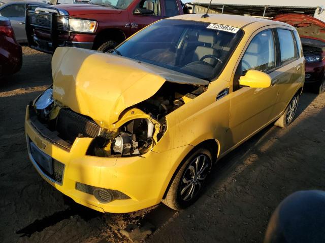 KL1TD66EX9B649482 - 2009 CHEVROLET AVEO LS YELLOW photo 1