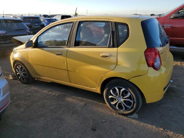 KL1TD66EX9B649482 - 2009 CHEVROLET AVEO LS YELLOW photo 2