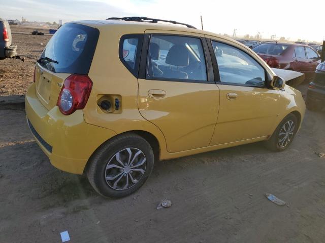 KL1TD66EX9B649482 - 2009 CHEVROLET AVEO LS YELLOW photo 3